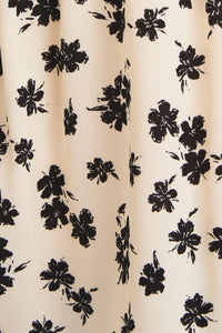 Floral patterned fabric from women’s boho chic clothing shop Daisy for women’s boho clothes