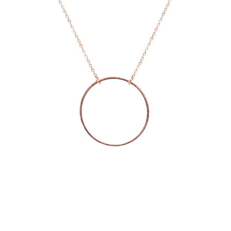 Circular Pendant Necklace - Necklaces