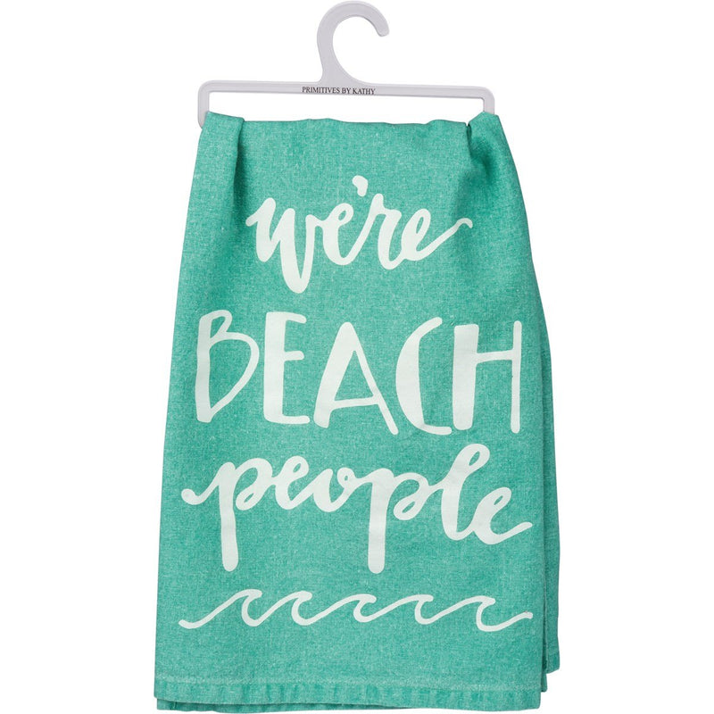 Beach People Dish Towel - Kitchen & Bar Towels