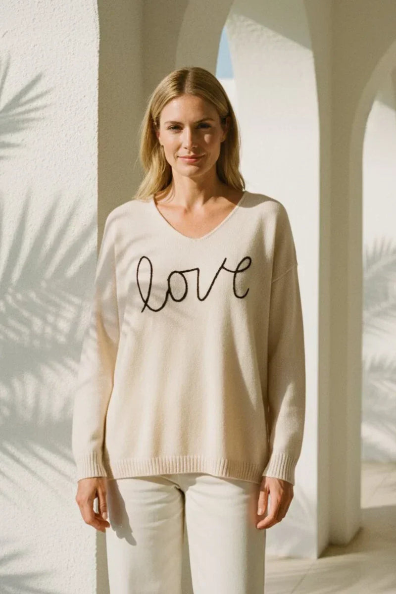 The perfect valentine’s day sweater: why ’love’ never goes