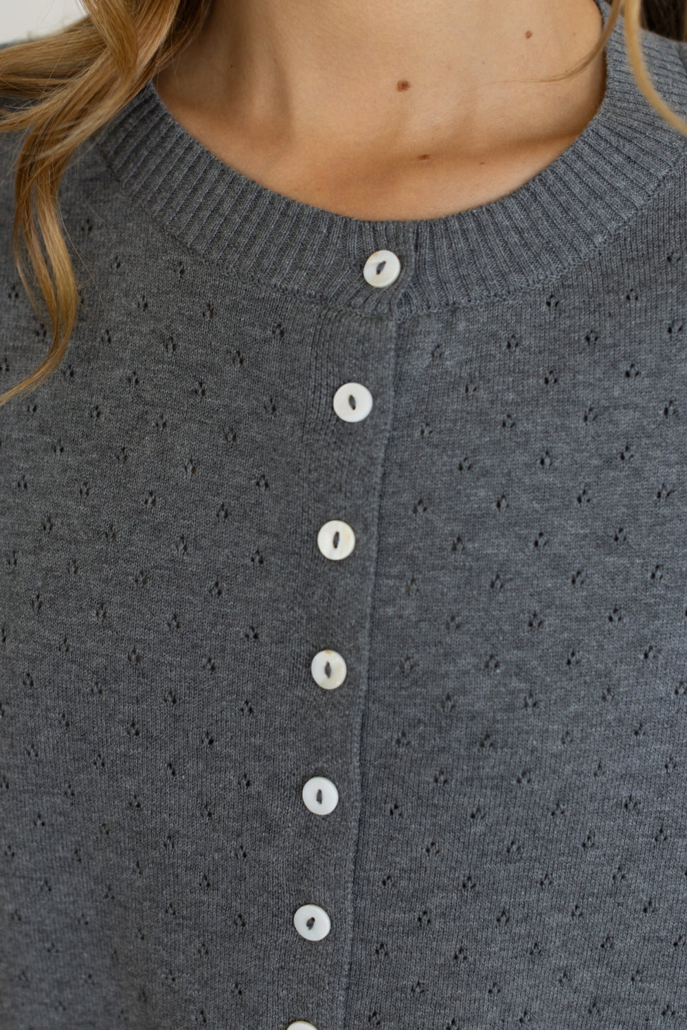 RUBY POINTELLE CARDIGAN