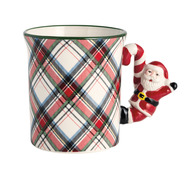 HANDLE TARTAN MUG