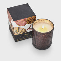 ILLUME MIDNIGHT PUMPKIN SMALL BOXED CRACKLE GLASS CANDLE