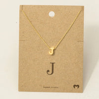 PERSONALIZED DAINTY LETTER INITIAL JEWELRY NECKLACES