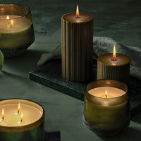ILLUME BALSAM & CEDAR BALTIC GLASS CANDLE 13oz