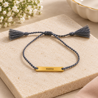 JOY IN A JAR INSPIRATIONAL THREAD BRACELET ADJUSTABLE