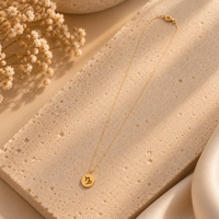ZODIAC SIGN NECKLACE GOLD