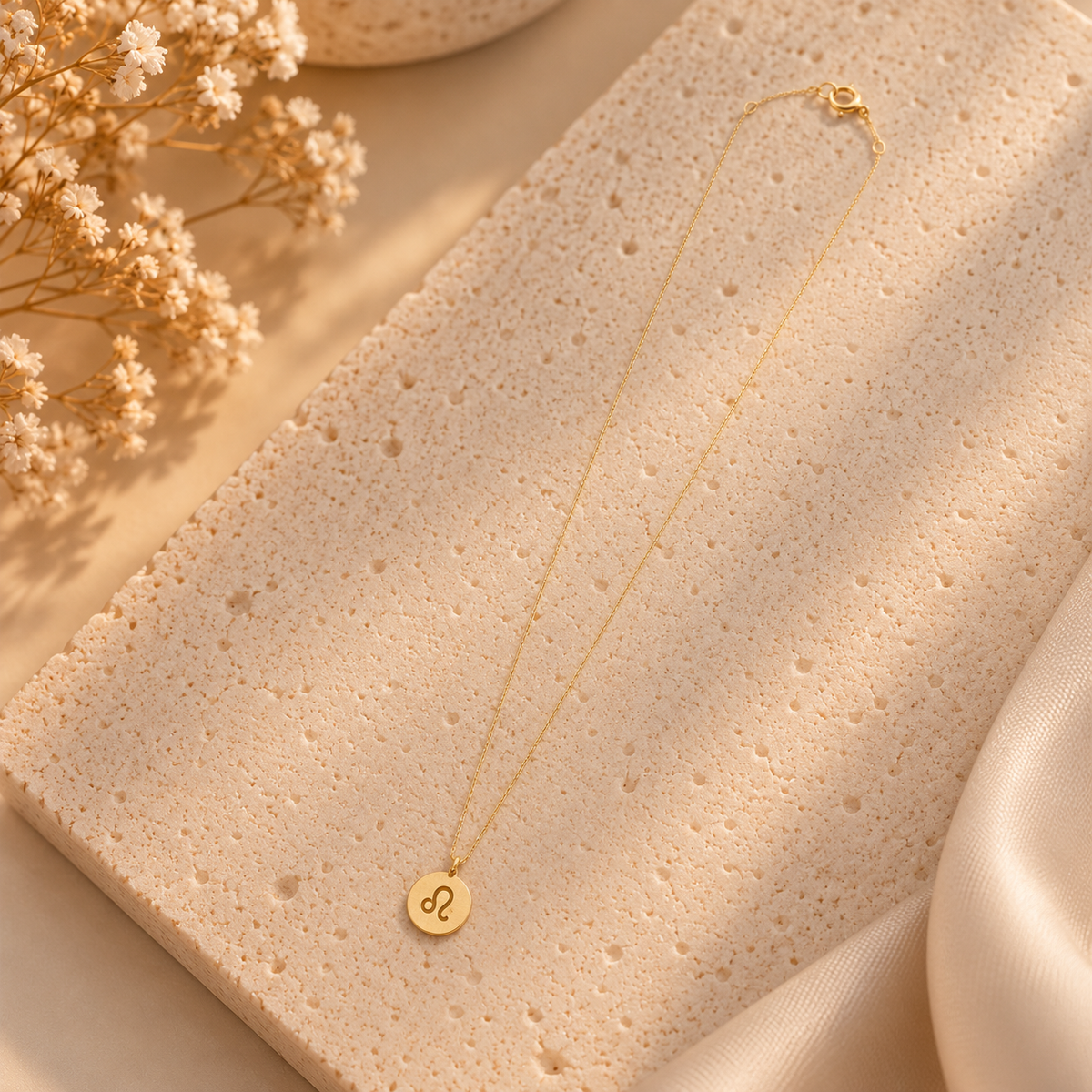 ZODIAC SIGN NECKLACE GOLD