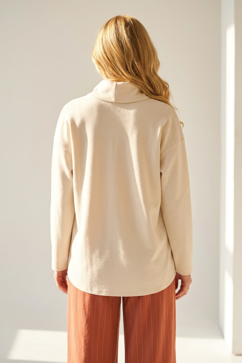 RELAXED OPEN FRONT KNIT CARDIGAN SWEATER