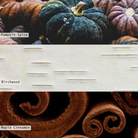 ILLUME MIDNIGHT PUMPKIN SMALL BOXED CRACKLE GLASS CANDLE