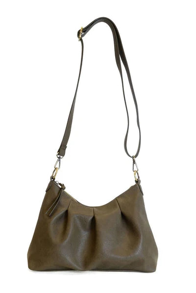 SASHA PLEATED HOBO CROSSBODY