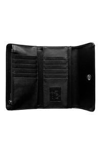 FAUX CROC MARNIE MINI TRI FOLD WALLET