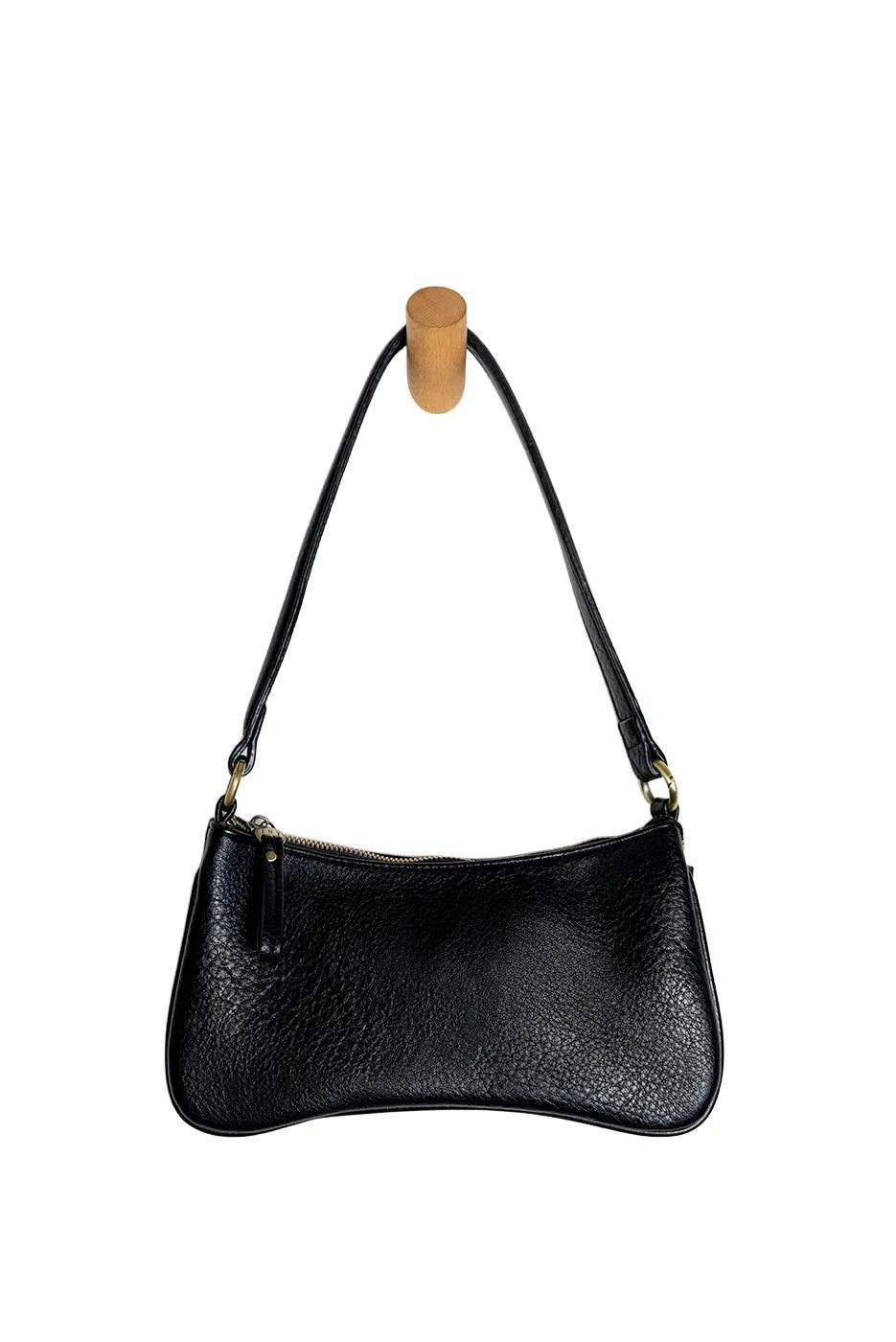 NICOLETTE CURVED TOPZIP SHOULDER CROSSBODY