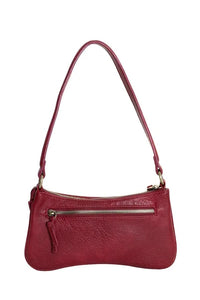 NICOLETTE CURVED TOPZIP SHOULDER CROSSBODY