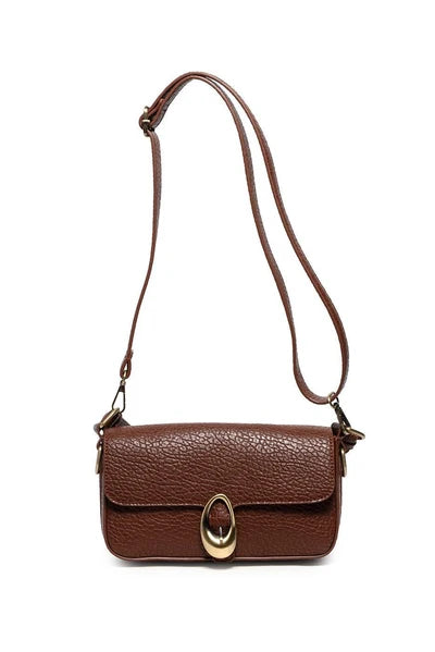 LEONA FLAP SHOULDER CROSSBODY BAG