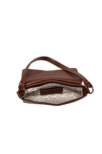 LEONA FLAP SHOULDER CROSSBODY BAG