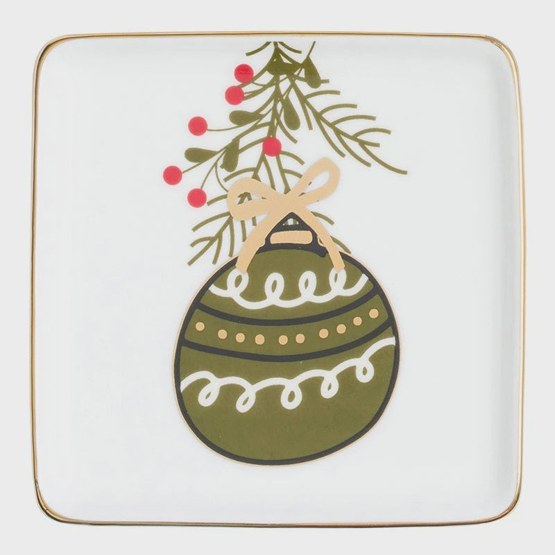 CERAMIC APPETIZER PLATE
