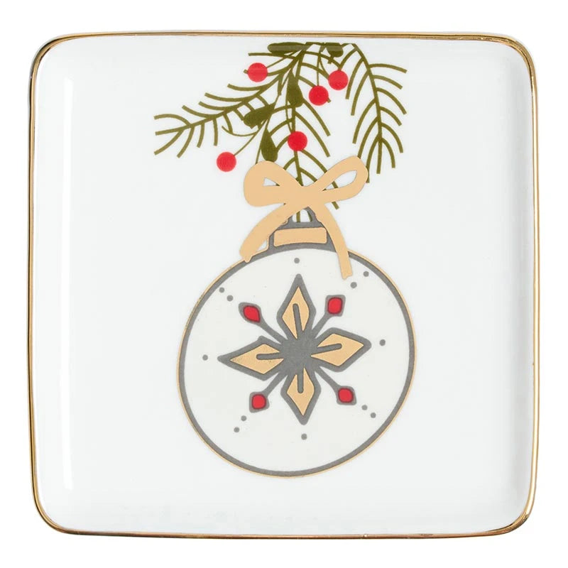CERAMIC APPETIZER PLATE