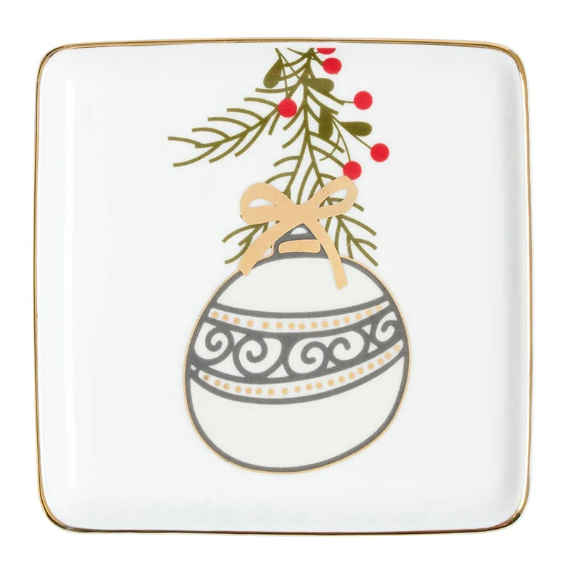 CERAMIC APPETIZER PLATE