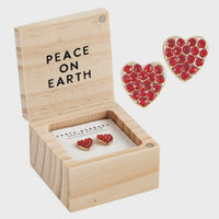 TREASURE BOX EARRINGS - JOY TO THE WORLD