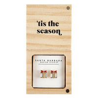 TREASURE BOX EARRINGS - TI'S THE SEASON