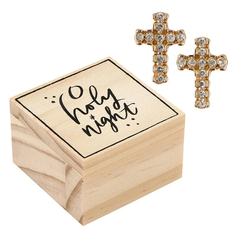 TREASURE BOX EARRINGS - O HOLY NIGHT
