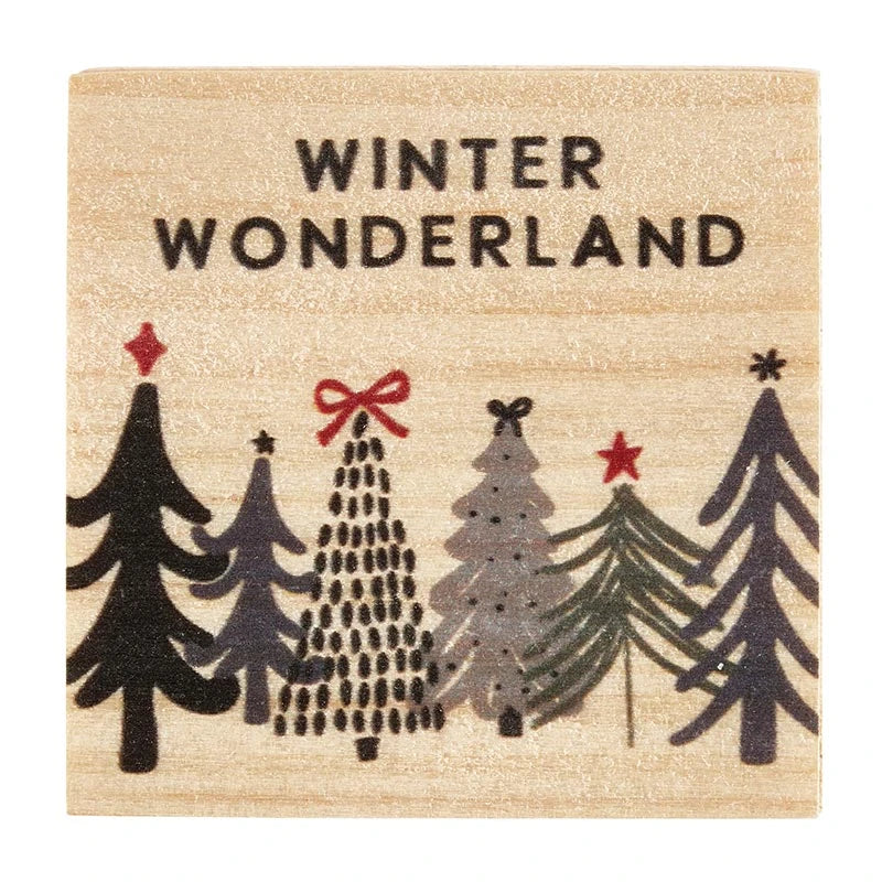 TREASURE BOX EARRINGS - WINTER WONDERLAND