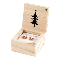 TREASURE BOX EARRINGS - WINTER WONDERLAND