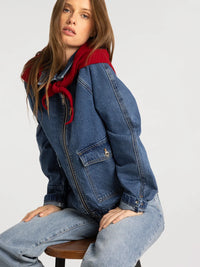 THREAD & SUPPLY SADDLE BARN DENIM JACKET