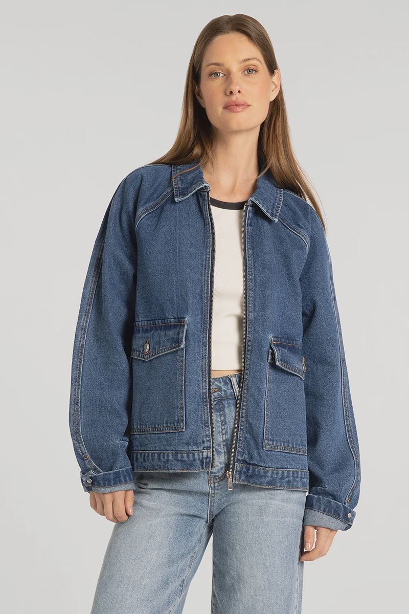 THREAD & SUPPLY SADDLE BARN DENIM JACKET