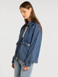 THREAD & SUPPLY SADDLE BARN DENIM JACKET