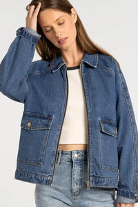 THREAD & SUPPLY SADDLE BARN DENIM JACKET