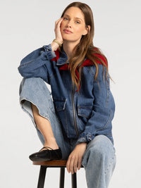 THREAD & SUPPLY SADDLE BARN DENIM JACKET
