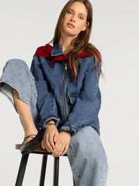 THREAD & SUPPLY SADDLE BARN DENIM JACKET