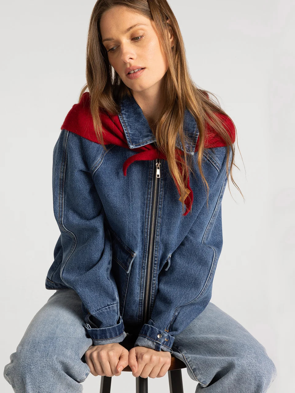 THREAD & SUPPLY SADDLE BARN DENIM JACKET