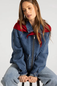 THREAD & SUPPLY SADDLE BARN DENIM JACKET