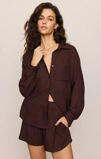 ALFIE LINEN BUTTON UP SHIRT