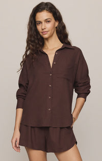 ALFIE LINEN BUTTON UP SHIRT
