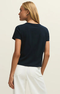 JUNIE COTTON BASIC TEE
