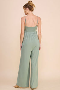 BABYDOLL WIDE LEG JUMPSUIT