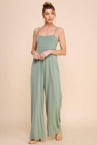 BABYDOLL WIDE LEG JUMPSUIT