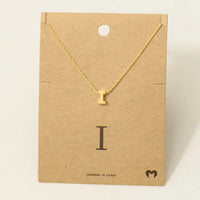 PERSONALIZED DAINTY LETTER INITIAL JEWELRY NECKLACES