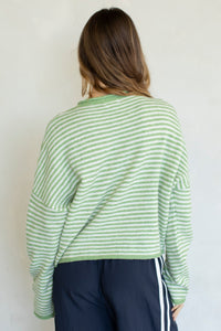 MINI STRIPE PIPER CARDIGAN
