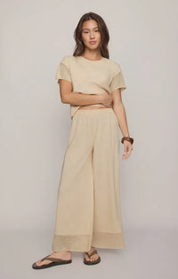 BANYAN CROCHET RELAXED PANTS