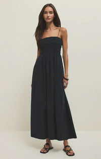 CORNELIA POPLIN MAXI DRESS