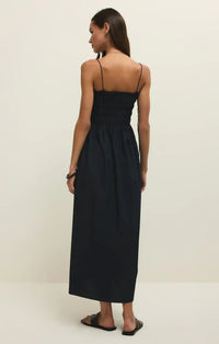 CORNELIA POPLIN MAXI DRESS