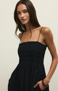 CORNELIA POPLIN MAXI DRESS