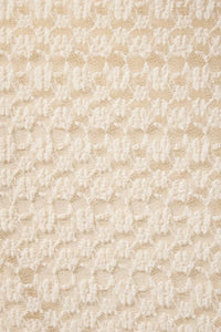 Cream-colored lace mid rise midi skirt with delicate floral pattern and midi half lined design for elegant wear