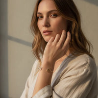 GOLD PLATED ADJUSTABLE BUTTERFLY CUFF BRACELET