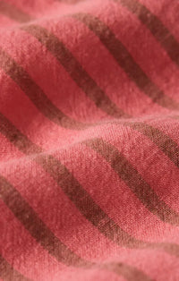 THE PERFECT STRIPED LINEN BUTTON UP SHIRT